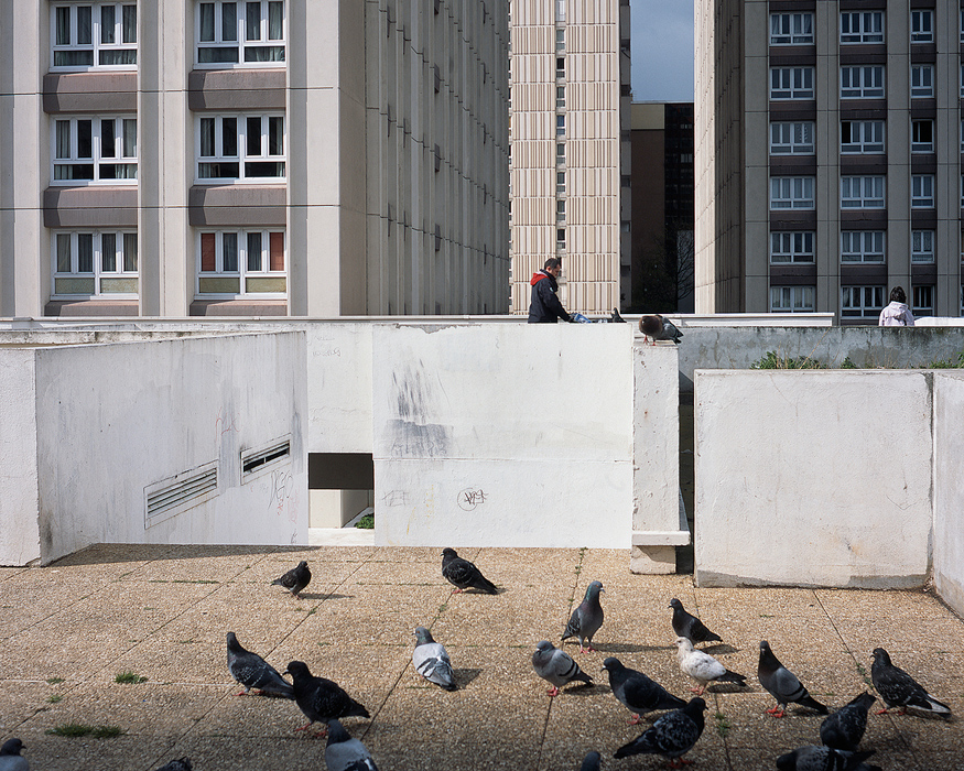 Dalle Tolbiac, Paris XIII, 2008