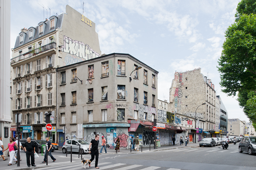 LOGEMENTS ET CENTRE D'ANIMATION BOULEVARD DE LA CHAPELLE A PARIS, 2009-2014