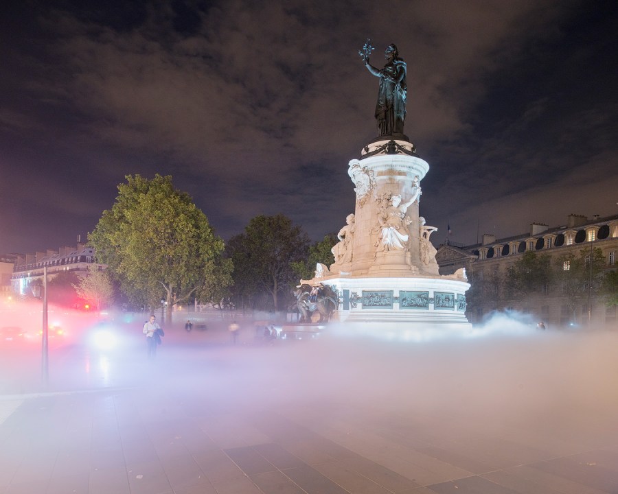 Nuit Blanche 2013. Fujiko Nakaya - Fog Installation #07156R "FOG