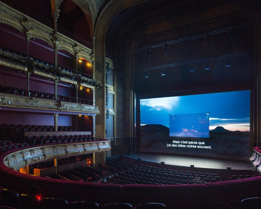 Nuit Blanche 2013.  Chantal Akerman - Ma mère qui rit, 2013 (Th