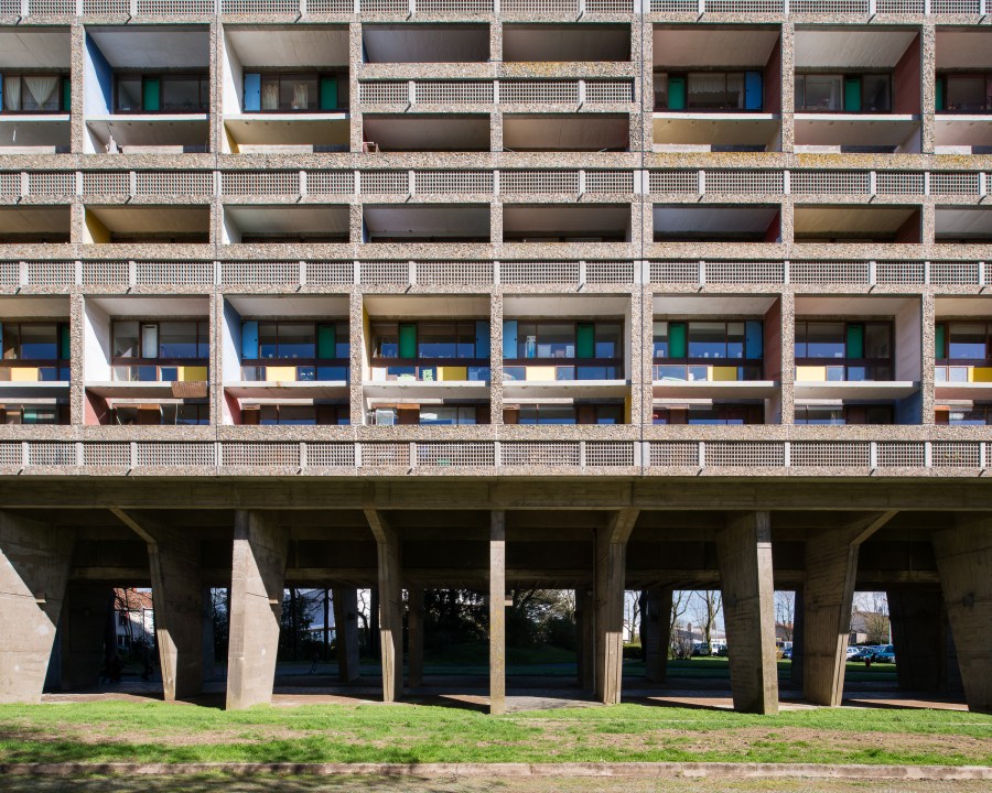 La Maison radieuse (Cité radieuse de Rezé), Nantes, 2014 - Le