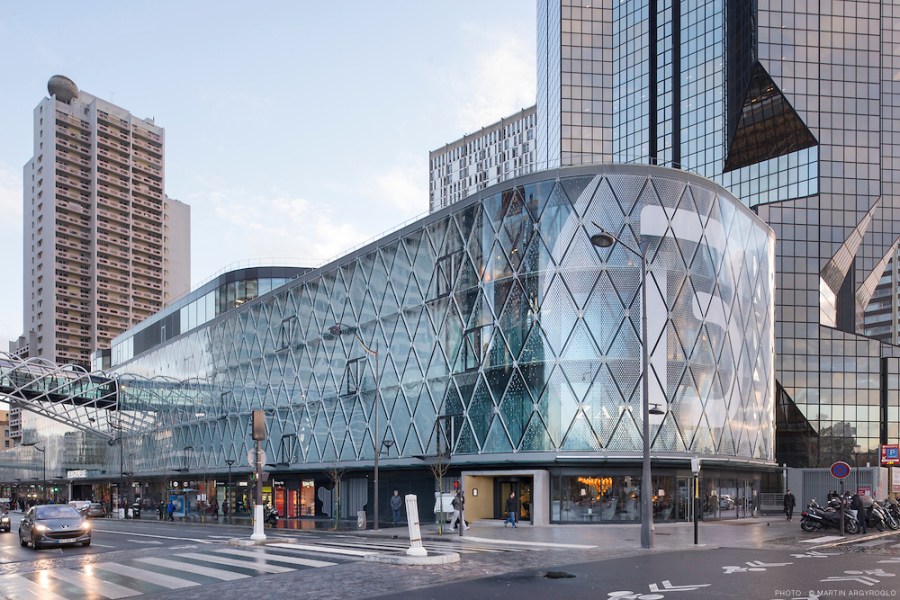La rénovation du nouveau centre commercial Beaugrenelle conçue par le cabinet d'architectes Valode et Pistre