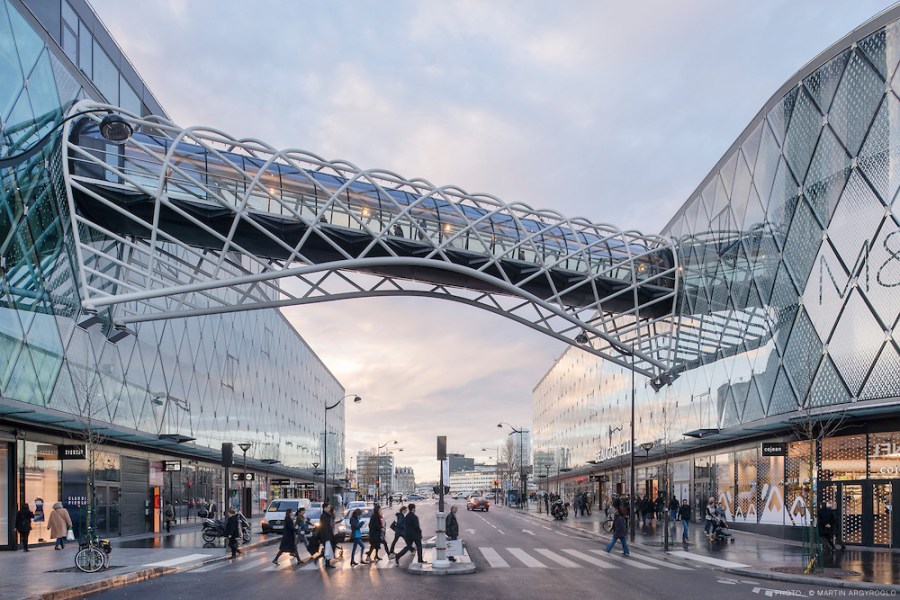 La rénovation du nouveau centre commercial Beaugrenelle conçue par le cabinet d'architectes Valode et Pistre