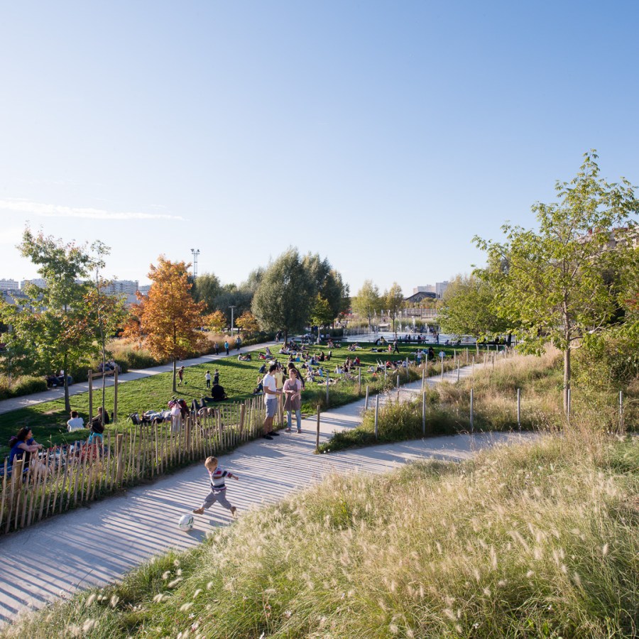 Parc Clichy-Batignolles - Martin Luther King, Paris, 2014. Pays