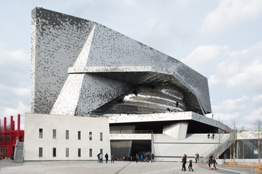 La Philharmonie de Paris, conçue par l'architecte Jean Nouvel,