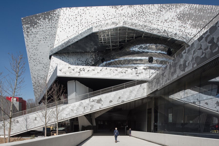 La Philharmonie de Paris, conçue par l'architecte Jean Nouvel,