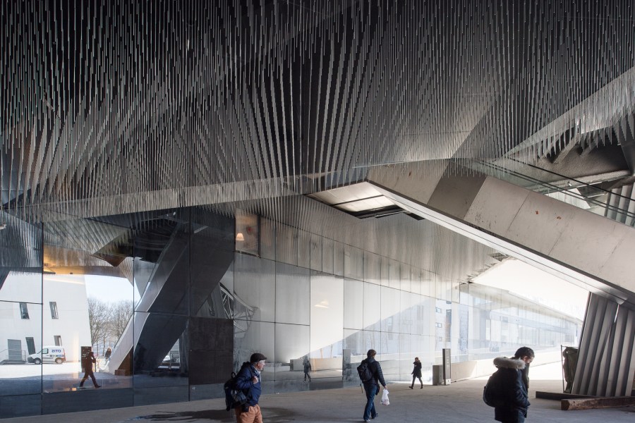 La Philharmonie de Paris, conçue par l'architecte Jean Nouvel,