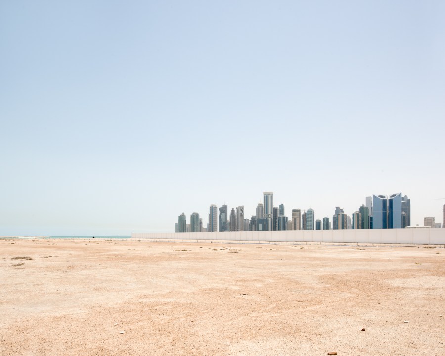 Doha, Qatar, 2015. Le quartier d'affaires West Bay