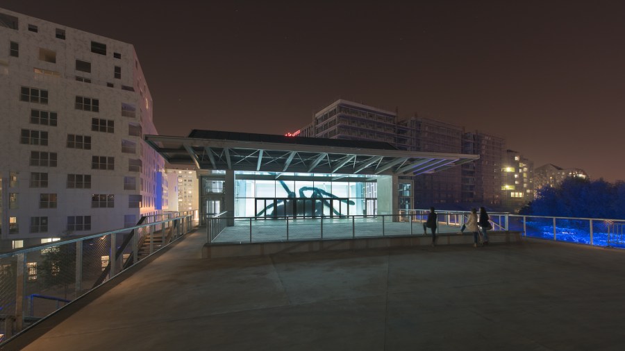 Nuit Blanche 2015 à Paris.