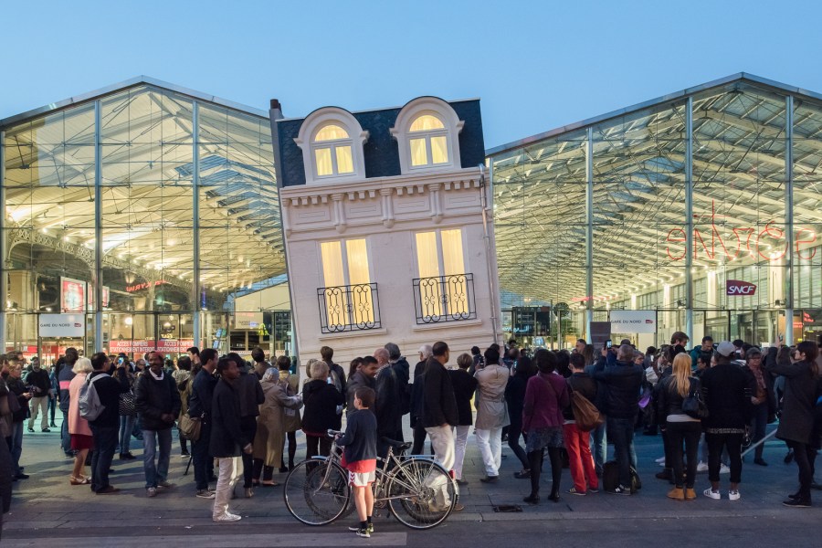 Nuit Blanche 2015 à Paris.