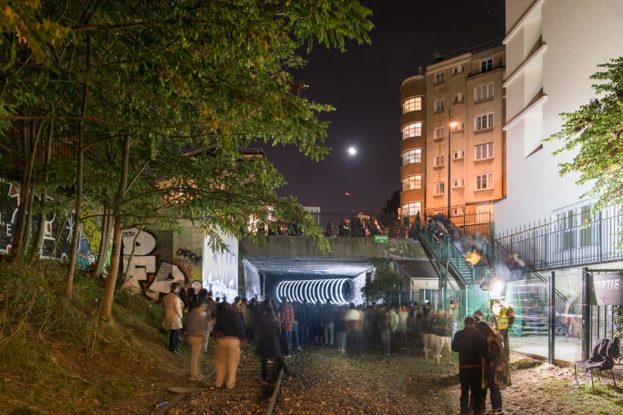 Nuit Blanche 2015 à Paris.