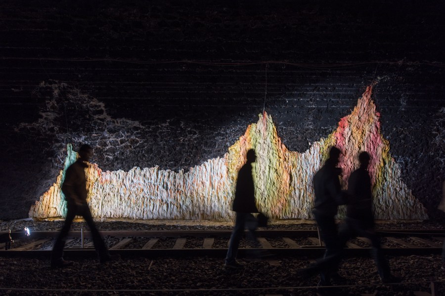 Nuit Blanche 2015 à Paris.
